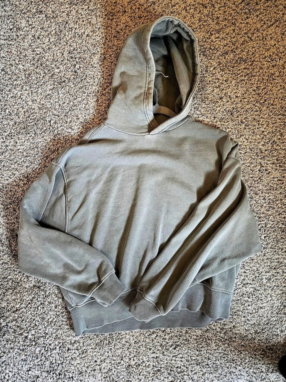 Green Light Wash Hoodie
